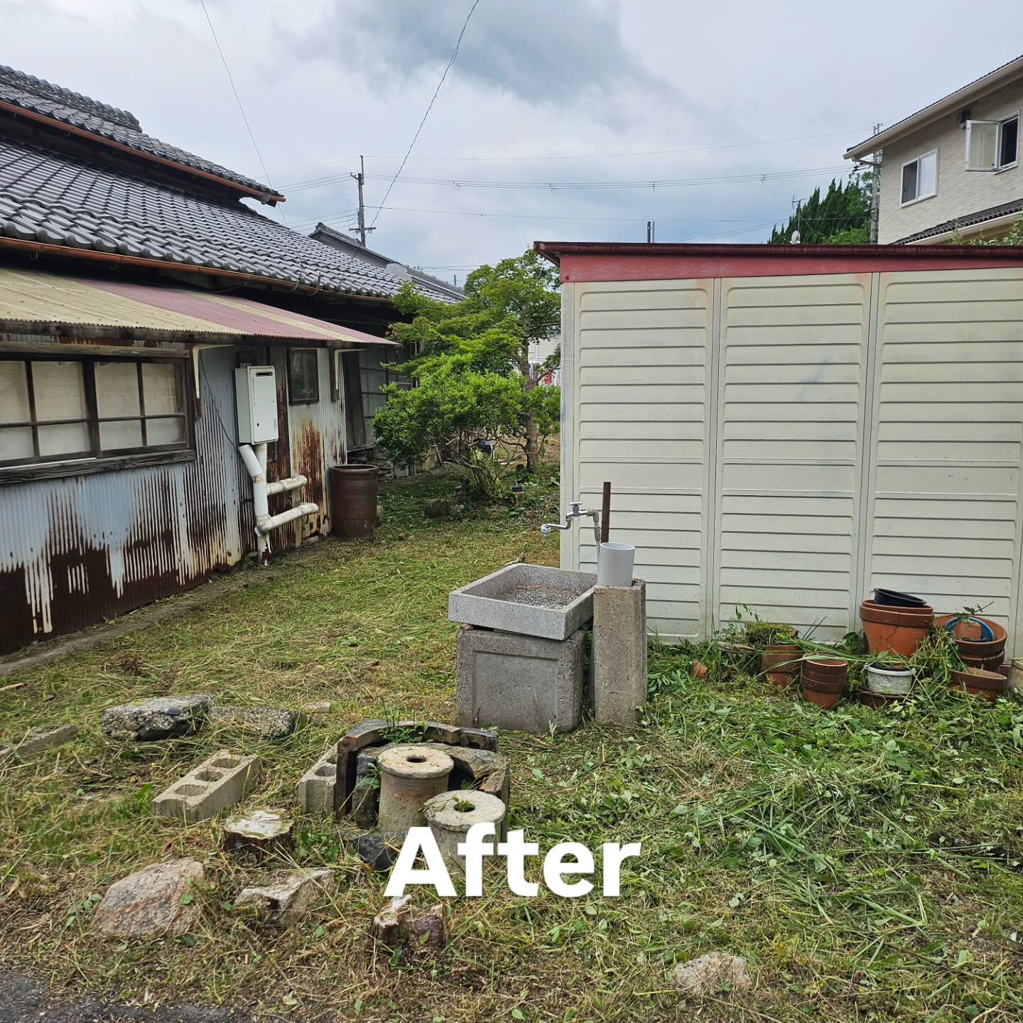 庭園管理　甲賀市信楽町にて草刈りをさせていただきました