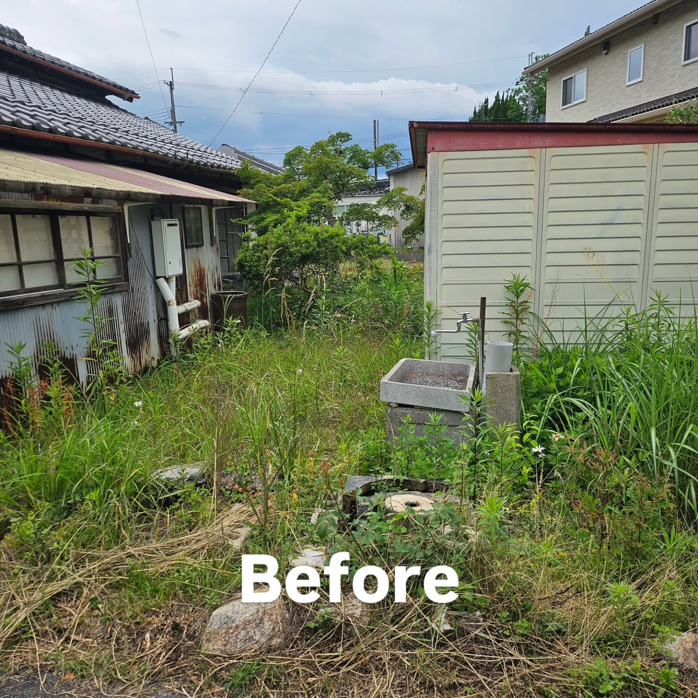 庭園管理　甲賀市信楽町にて草刈りをさせていただきました
